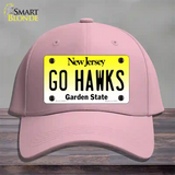 Go Hawks New Jersey Novelty License Plate Hat Cotton / Pink