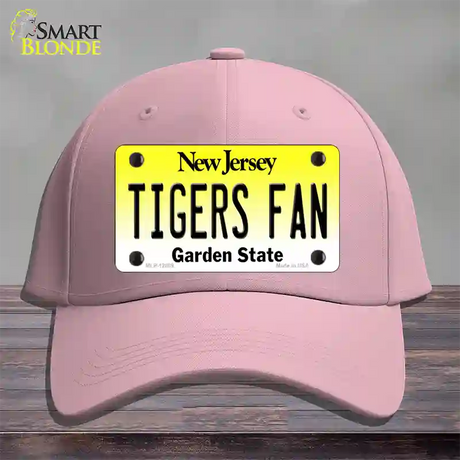 Tigers Fan New Jersey Novelty License Plate Hat Cotton / Pink