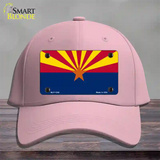 Arizona Small Star Novelty License Plate Hat Cotton / Pink