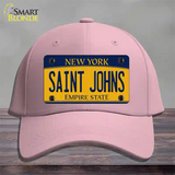 Saint Johns Novelty License Plate Hat Cotton / Pink