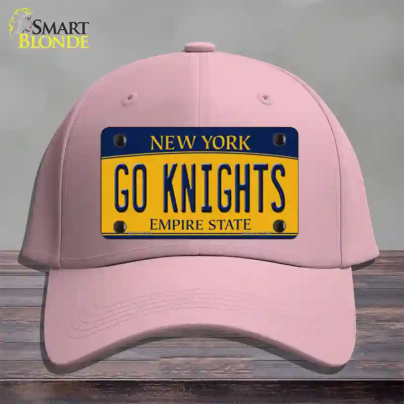 Go Black Knights Novelty License Plate Hat Cotton / Pink