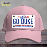 Go Duke Novelty License Plate Hat Cotton / Pink