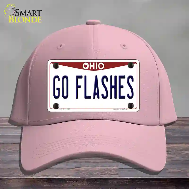 Go Flashes Novelty License Plate Hat Cotton / Pink