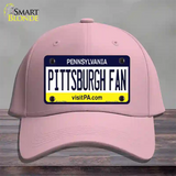 Pittsburgh Fan Novelty License Plate Hat Cotton / Pink