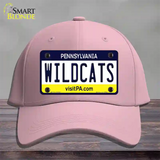 Wildcats Pennsylvania Novelty License Plate Hat Cotton / Pink