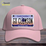 Go Clemson Novelty License Plate Hat Cotton / Pink