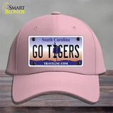 South Carolina Go Tigers Novelty License Plate Hat Cotton / Pink