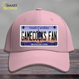 Gamecocks Fan Novelty License Plate Hat Cotton / Pink