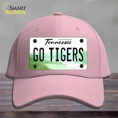 Tennessee Go Tigers Novelty License Plate Hat Cotton / Pink