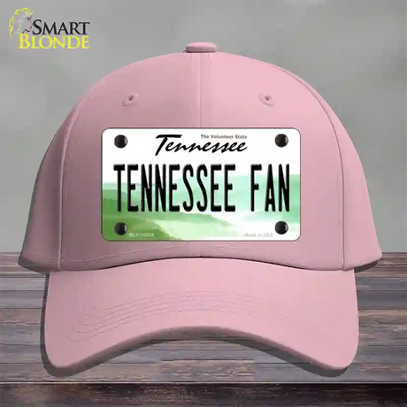 Tennessee Fan Novelty License Plate Hat Cotton / Pink