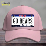 Go Bears Novelty License Plate Hat Cotton / Pink