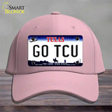 Go TCU Novelty License Plate Hat Cotton / Pink