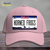 Horned Frogs Novelty License Plate Hat Cotton / Pink