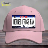 Horned Frogs Fan Novelty License Plate Hat Cotton / Pink