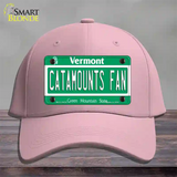 Catamounts Fan Novelty License Plate Hat Cotton / Pink