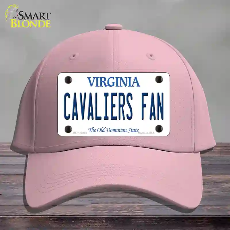 Cavaliers Fan Novelty License Plate Hat Cotton / Pink