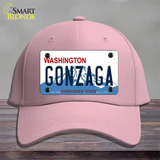 Gonzaga Novelty License Plate Hat Cotton / Pink