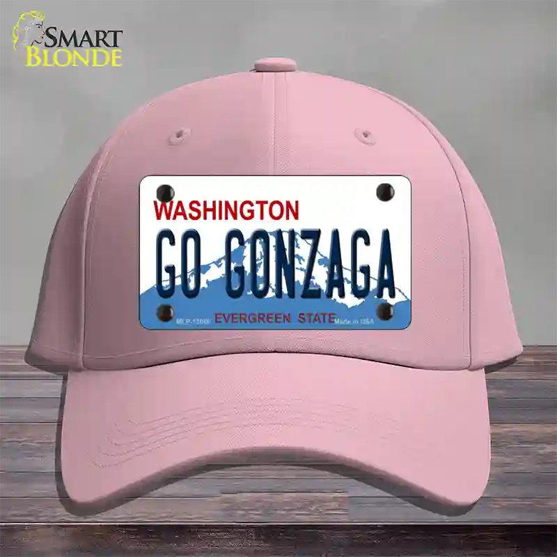 Go Gonzaga Novelty License Plate Hat Cotton / Pink