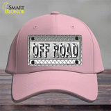 Off Road Novelty License Plate Hat Cotton / Pink