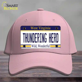 Thundering Herd Novelty License Plate Hat Cotton / Pink