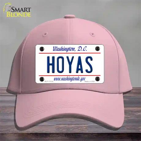 Hoyas Novelty License Plate Hat Cotton / Pink