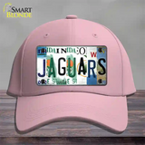 Jaguars Strip Art Novelty License Plate Hat Tag Cotton / Pink