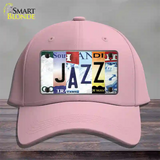 Jazz Strip Art Novelty License Plate Hat Tag Cotton / Pink