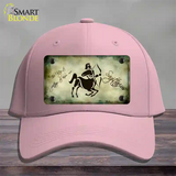 Sagittarius Zodiac Novelty License Plate Hat Cotton / Pink