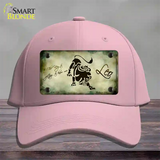 Leo Zodiac Novelty License Plate Hat Cotton / Pink