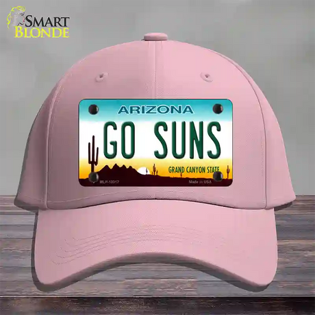 Go Suns Novelty License Plate Hat Tag Cotton / Pink