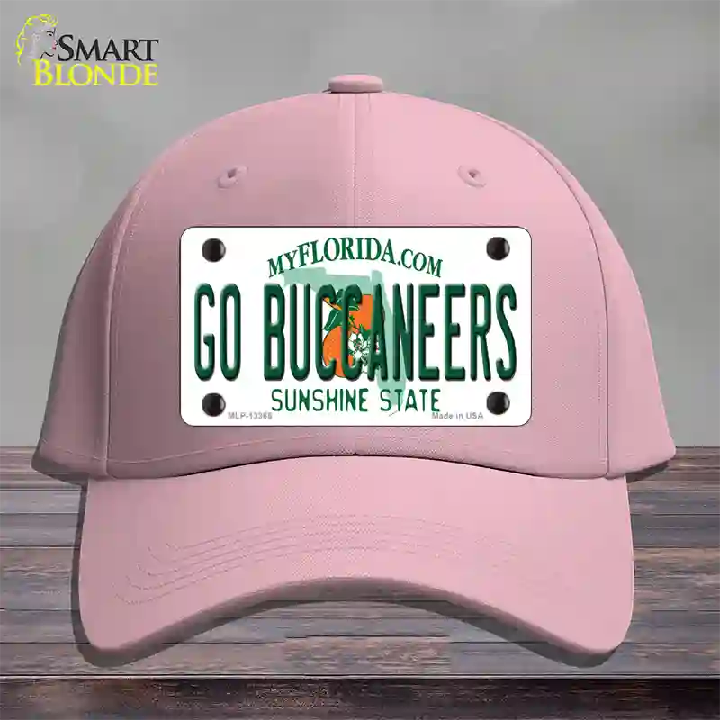 Go Buccaneers Novelty License Plate Hat Tag Cotton / Pink