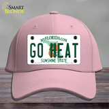 Go Heat Novelty License Plate Hat Tag Cotton / Pink