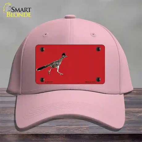 Roadrunner Offset Novelty License Plate Hat Cotton / Pink