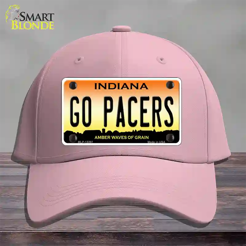 Go Pacers Novelty License Plate Hat Tag Cotton / Pink