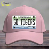 Go Tigers Novelty License Plate Hat Tag Cotton / Pink