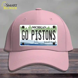 Go Pistons Novelty License Plate Hat Tag Cotton / Pink