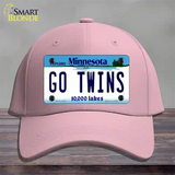 Go Twins Novelty License Plate Hat Tag Cotton / Pink