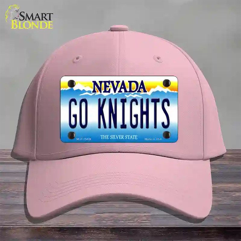 Go Golden Knights Novelty License Plate Hat Tag Cotton / Pink