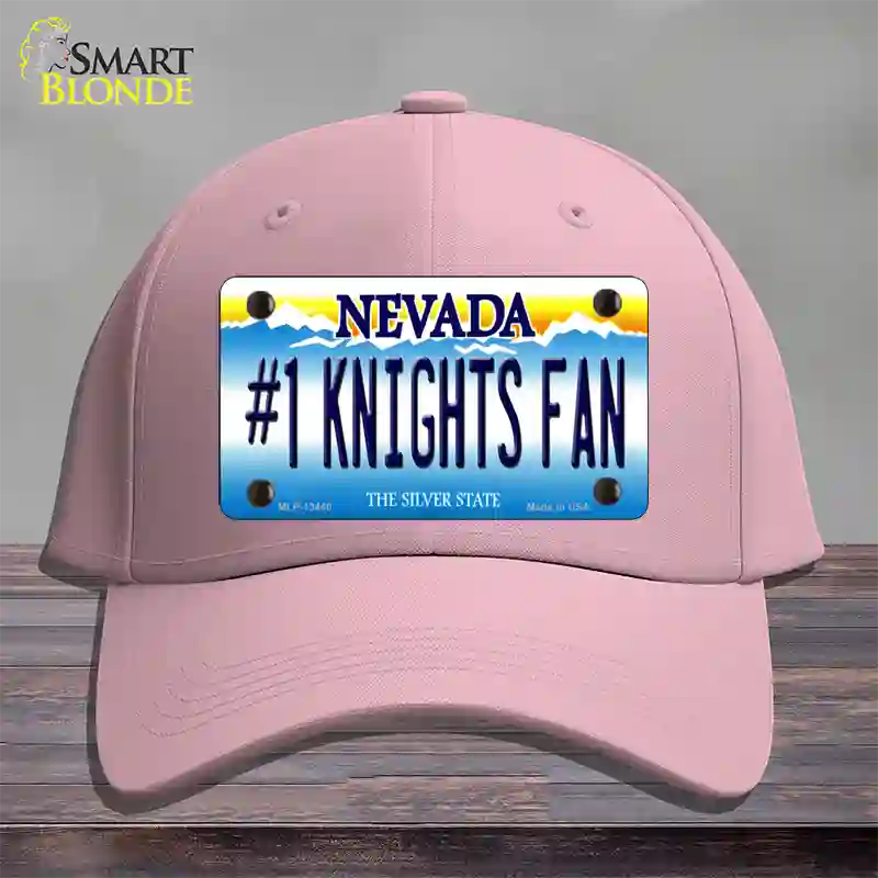 Number 1 Golden Knights Fan Novelty License Plate Hat Tag Cotton / Pink