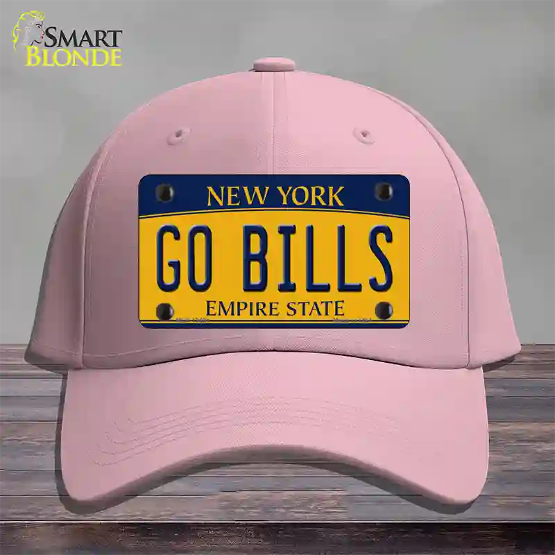 Go Bills Novelty License Plate Hat Tag Cotton / Pink