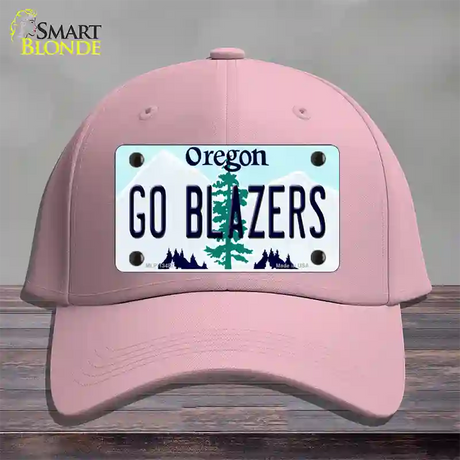 Go Blazers Novelty License Plate Hat Tag Cotton / Pink