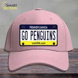 Go Penguins Novelty License Plate Hat Tag Cotton / Pink