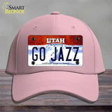 Go Jazz Novelty License Plate Hat Tag Cotton / Pink