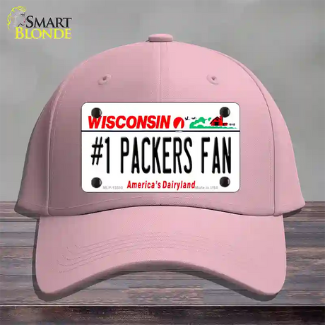 Number 1 Packers Fan Novelty License Plate Hat Tag Cotton / Pink