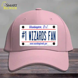 Number 1 Wizards Fan Novelty License Plate Hat Tag Cotton / Pink