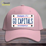 Go Capitals Novelty License Plate Hat Tag Cotton / Pink