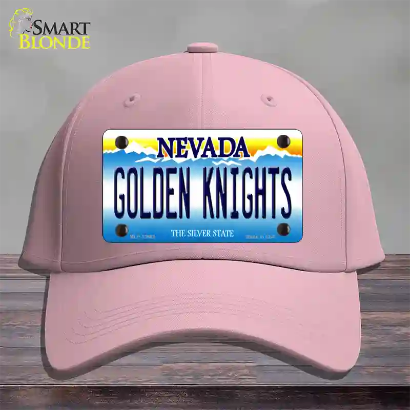 Golden Knights Novelty License Plate Hat Tag Cotton / Pink