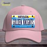 Golden Knights Novelty License Plate Hat Tag Cotton / Pink