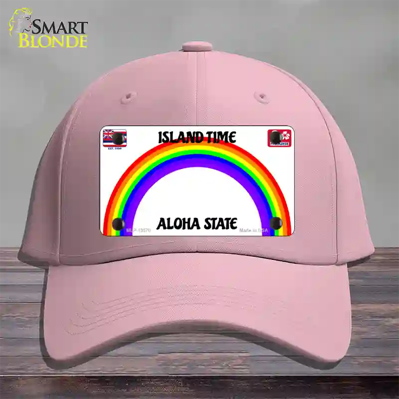 Hawaii Blank Novelty License Plate Hat Tag Cotton / Pink