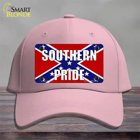 Southern Pride Confederate Novelty License Plate Hat Tag Cotton / Pink